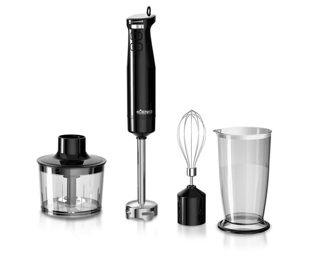 Stabmixer-Set Black Line